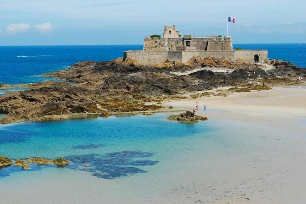 Le Plongeoir De Bon-Secours Daire Saint-Malo Dış mekan fotoğraf