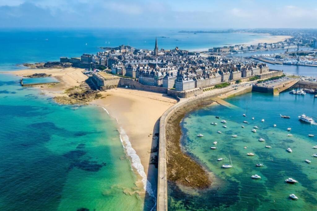 Le Plongeoir De Bon-Secours Daire Saint-Malo Dış mekan fotoğraf