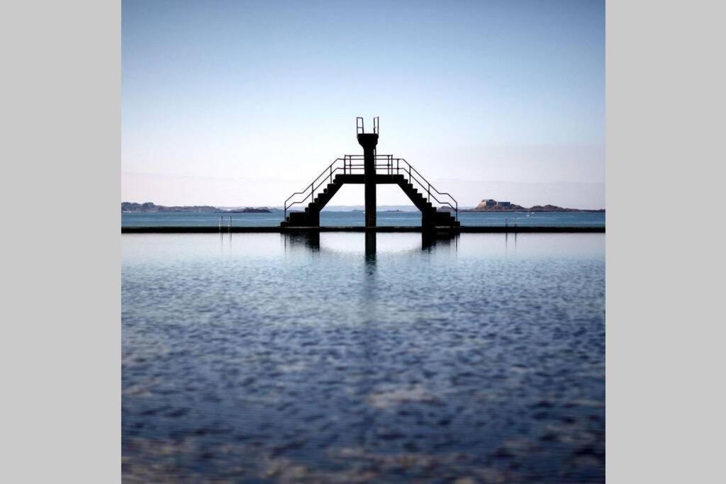 Le Plongeoir De Bon-Secours Daire Saint-Malo Dış mekan fotoğraf